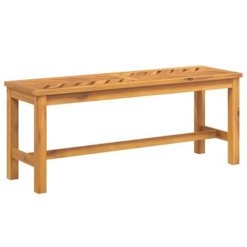 Vrtna klupa 110 cm od masivnog bagremovog drva - 110 x 35 x 45 cm 1 Cijena