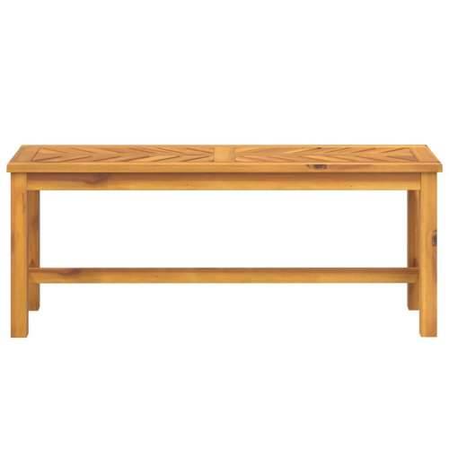 Vrtna klupa 110 cm od masivnog bagremovog drva - 110 x 35 x 45 cm 1 Cijena