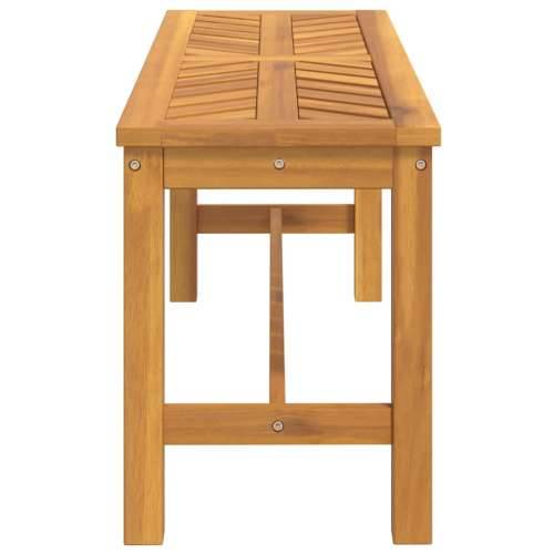 Vrtna klupa 110 cm od masivnog bagremovog drva - 110 x 35 x 45 cm 1 Cijena