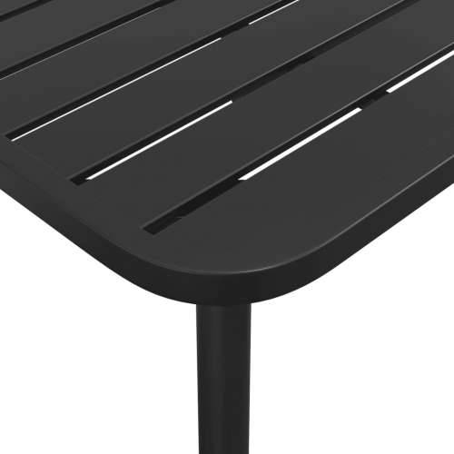 Vrtni stol antracit 100x100x71 cm čelični - 100 x 100 x 71 cm 1 Cijena