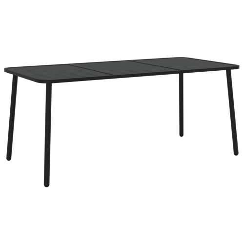 Vrtni stol antracit 165x80x71 cm čelični - 165 x 80 x 71 cm 1 Cijena
