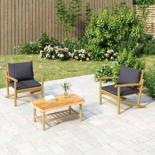 Vrtni stolić za kavu 90 x 55 x 37 cm od bambusa - Smeđa 1 stol Cijena