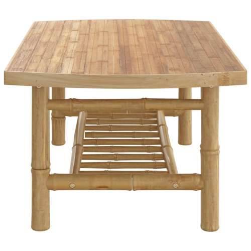 Vrtni stolić za kavu 90 x 55 x 37 cm od bambusa - Smeđa 1 stol Cijena