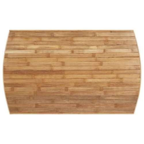 Vrtni stolić za kavu 90 x 55 x 37 cm od bambusa - Smeđa 1 stol Cijena