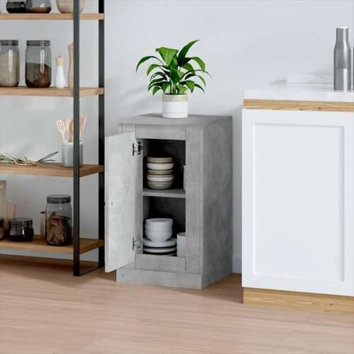 Komoda siva boja betona 37,5x35,5x67,5 cm od konstruiranog drva - Beton siva 1 Cijena