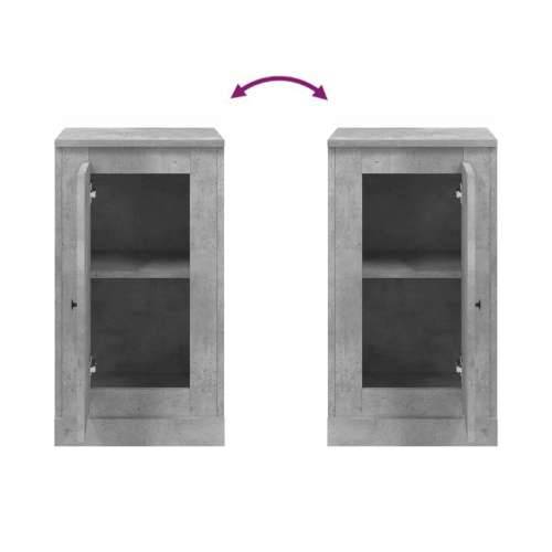 Komoda siva boja betona 37,5x35,5x67,5 cm od konstruiranog drva - Beton siva 1 Cijena