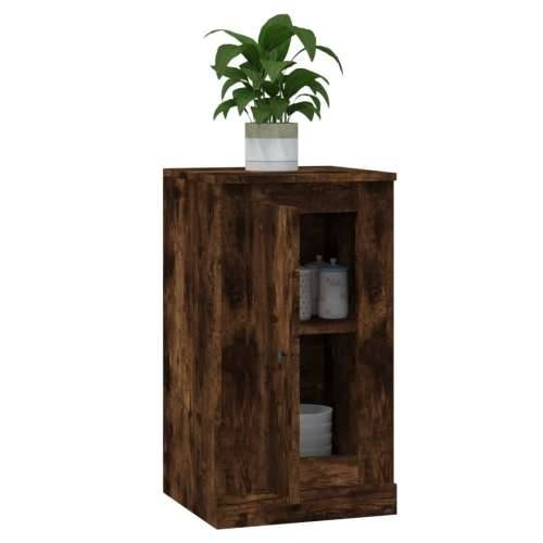 Komoda boja dimljenog hrasta 37,5x35,5x67,5cm konstruirano drvo - Dimljeni hrast 1 Cijena