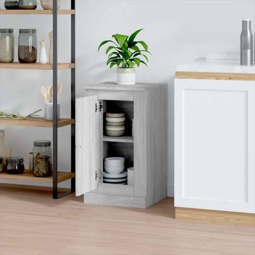 Komoda siva sonome 37,5x35,5x67,5 cm konstruirano drvo - Sivi hrast sonoma 1 Cijena