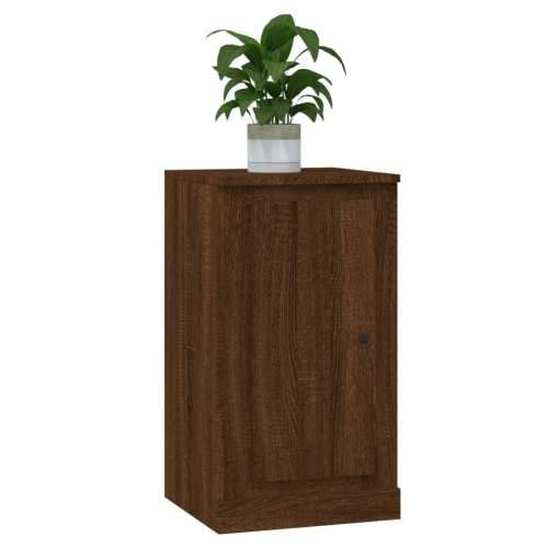 Komoda boja smeđeg hrasta 37,5x35,5x67,5cm konstruirano drvo - Smeđi hrast 1 Cijena