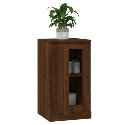 Komoda boja smeđeg hrasta 37,5x35,5x67,5cm konstruirano drvo - Smeđi hrast 1 Cijena