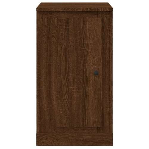 Komoda boja smeđeg hrasta 37,5x35,5x67,5cm konstruirano drvo - Smeđi hrast 1 Cijena