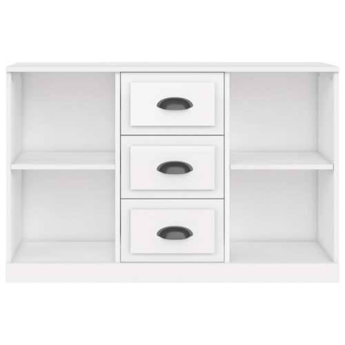 Komoda sjajna bijela 104,5x35,5x67,5 cm od konstruiranog drva - Visoko sjajno bijela 1 Cijena