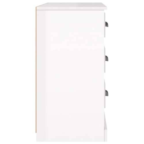 Komoda sjajna bijela 104,5x35,5x67,5 cm od konstruiranog drva - Visoko sjajno bijela 1 Cijena