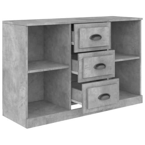Komoda siva boja betona 104,5x35,5x67,5cm od konstruiranog drva - Beton siva 1 Cijena