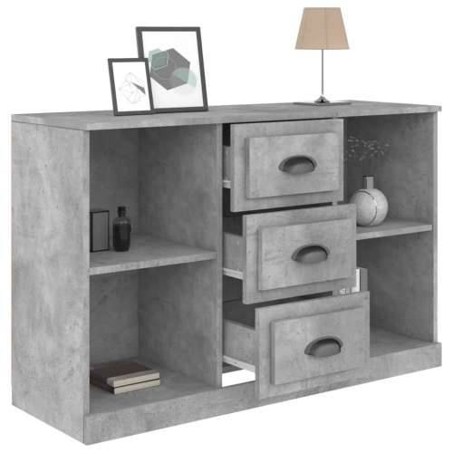 Komoda siva boja betona 104,5x35,5x67,5cm od konstruiranog drva - Beton siva 1 Cijena