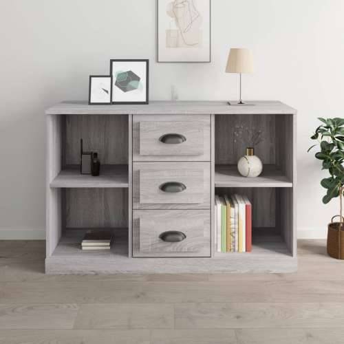 Komoda siva sonome 104,5x35,5x67,5 cm konstruirano drvo