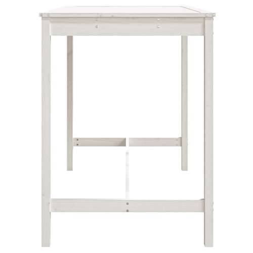Vrtni stol bijeli 121x82,5x110 cm od masivne borovine - Bijela boja bora 121 x 82.5 x 110 cm 1 Cijena
