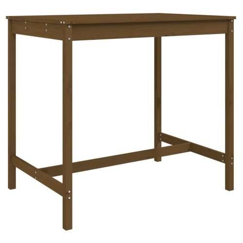 Vrtni stol boja meda 121x82,5x110 cm od masivne borovine Cijena