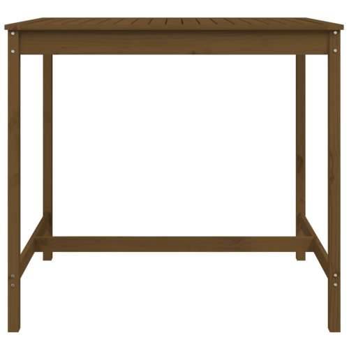 Vrtni stol boja meda 121x82,5x110 cm od masivne borovine Cijena