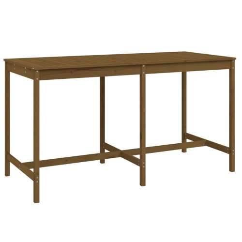 Vrtni stol boja meda 203,5x90x110 cm od masivne borovine - Smeđa boja bora 203.5 x 90 x 110 cm 1 Cijena