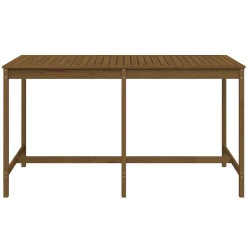 Vrtni stol boja meda 203,5x90x110 cm od masivne borovine - Smeđa boja bora 203.5 x 90 x 110 cm 1 Cijena