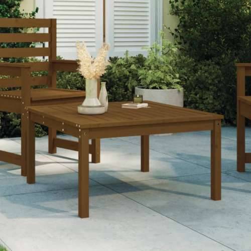 Vrtni stol boja meda 82,5x82,5x45 cm od masivne borovine - Smeđa boja bora 82.5 x 82.5 x 45 cm 1 Cijena