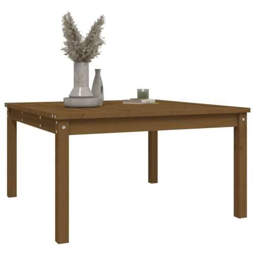 Vrtni stol boja meda 82,5x82,5x45 cm od masivne borovine - Smeđa boja bora 82.5 x 82.5 x 45 cm 1 Cijena
