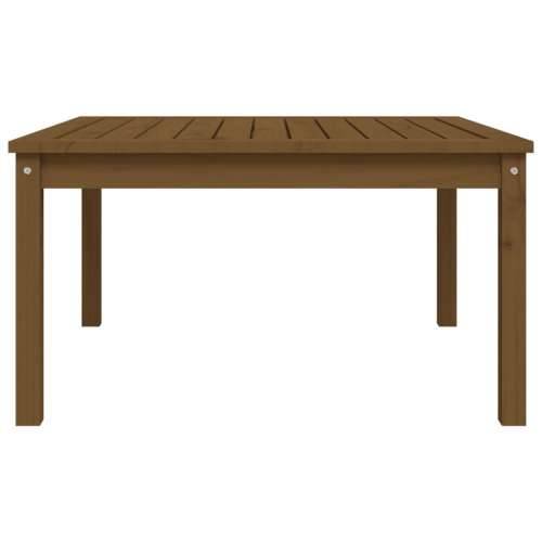 Vrtni stol boja meda 82,5x82,5x45 cm od masivne borovine - Smeđa boja bora 82.5 x 82.5 x 45 cm 1 Cijena