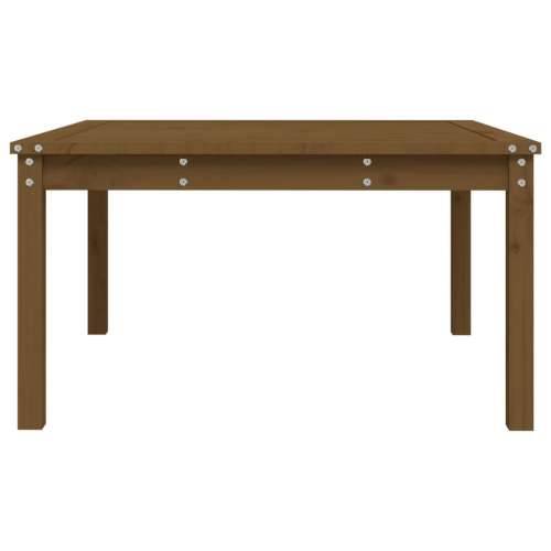 Vrtni stol boja meda 82,5x82,5x45 cm od masivne borovine - Smeđa boja bora 82.5 x 82.5 x 45 cm 1 Cijena