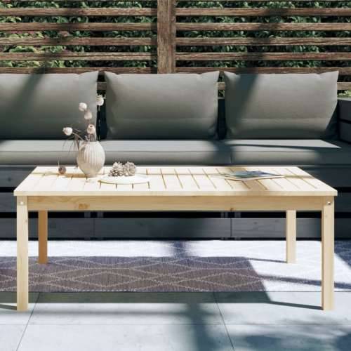Vrtni stol 121x82,5x45 cm od masivne borovine - Prirodna boja bora 121 x 82.5 x 45 cm 1 Cijena