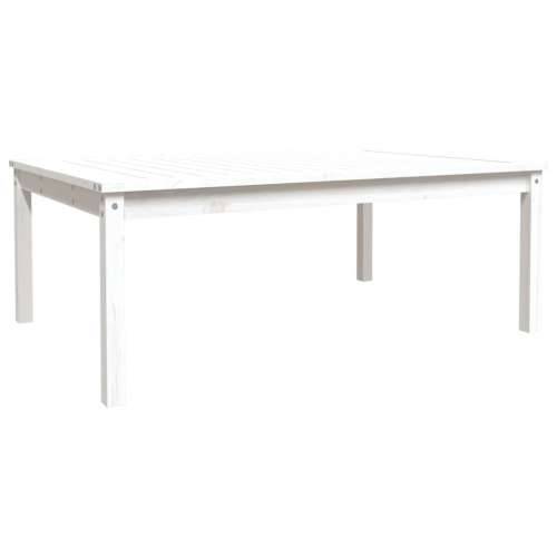 Vrtni stol bijeli 121x82,5x45 cm od masivne borovine - Bijela boja bora 121 x 82.5 x 45 cm 1 Cijena