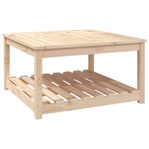 Vrtni stol 82,5x82,5x45 cm od masivne borovine - Prirodna boja bora 82.5 x 82.5 x 45 cm 1 Cijena