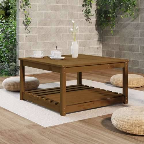 Vrtni stol boja meda 82,5x82,5x45 cm od masivne borovine - Smeđa boja bora 82.5 x 82.5 x 45 cm 1 Cijena