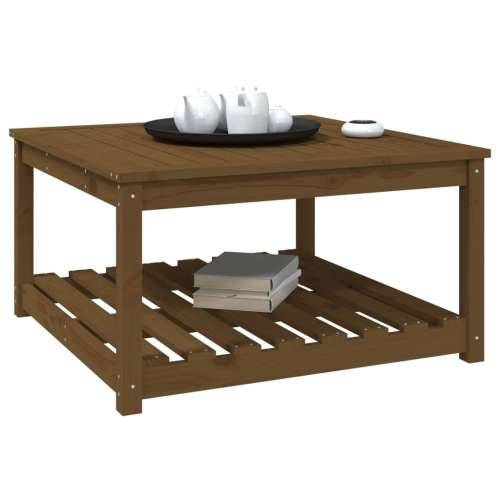 Vrtni stol boja meda 82,5x82,5x45 cm od masivne borovine - Smeđa boja bora 82.5 x 82.5 x 45 cm 1 Cijena