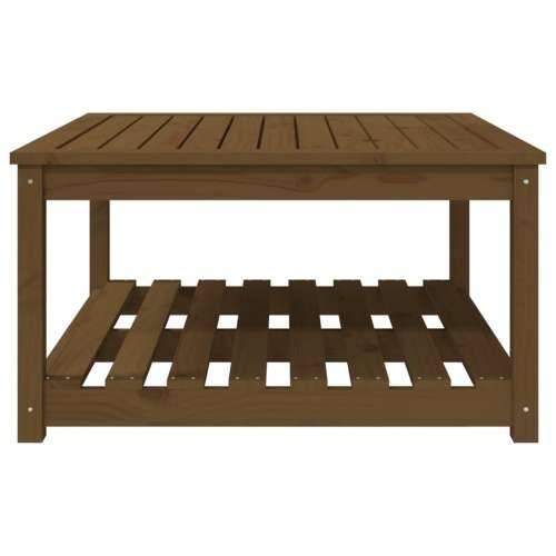 Vrtni stol boja meda 82,5x82,5x45 cm od masivne borovine - Smeđa boja bora 82.5 x 82.5 x 45 cm 1 Cijena