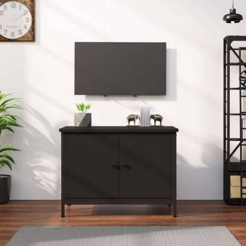 TV ormarić s vratima crni 100x35,5x45 cm od konstruiranog drva - Crna 1 60 cm Cijena