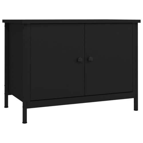 TV ormarić s vratima crni 100x35,5x45 cm od konstruiranog drva - Crna 1 60 cm Cijena