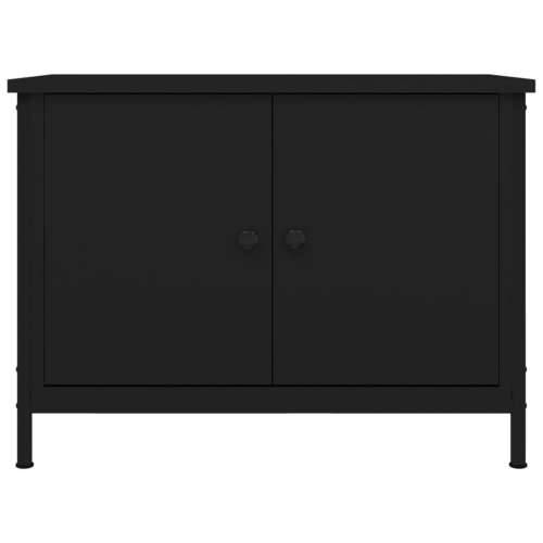 TV ormarić s vratima crni 100x35,5x45 cm od konstruiranog drva - Crna 1 60 cm Cijena
