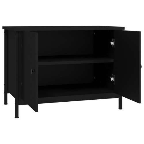 TV ormarić s vratima crni 100x35,5x45 cm od konstruiranog drva - Crna 1 60 cm Cijena