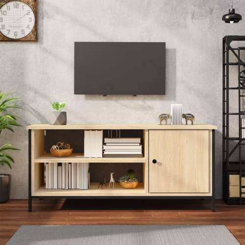 TV ormarić boja hrasta 100x40x45 cm od konstruiranog drva - sonoma hrast 1 Cijena