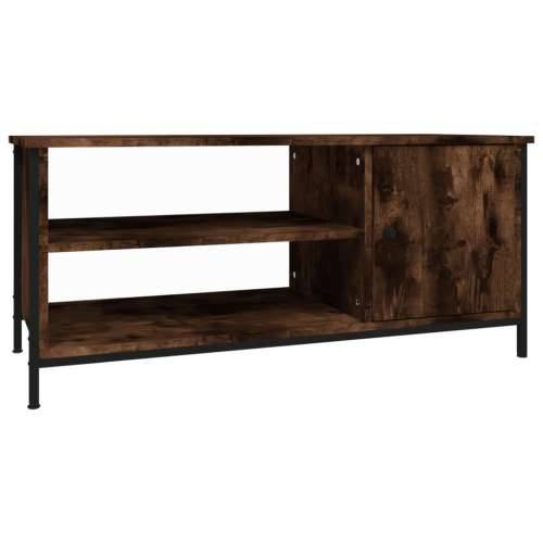 TV ormarić boja dimljenog hrasta 100x40x45 cm konstruirano drvo - Dimljeni hrast 1 Cijena