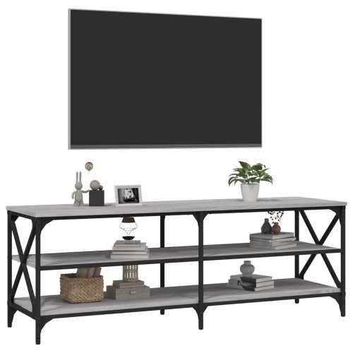 TV ormarić boja hrasta sonome 140x40x50 cm konstruirano drvo - Sivi hrast sonoma 1 140 cm Cijena