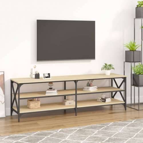 TV ormarić boja hrasta 160x40x50 cm od konstruiranog drva - sonoma hrast 1 160 cm Cijena