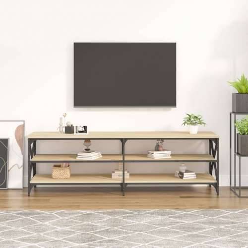 TV ormarić boja hrasta 160x40x50 cm od konstruiranog drva - sonoma hrast 1 160 cm Cijena