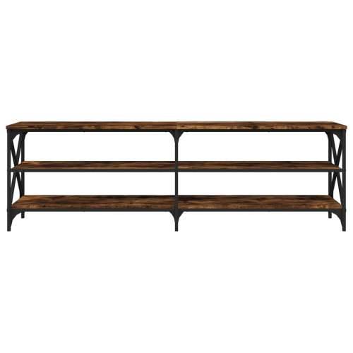 TV ormarić boja dimljenog hrasta 160x40x50 cm konstruirano drvo - Dimljeni hrast 1 160 cm Cijena