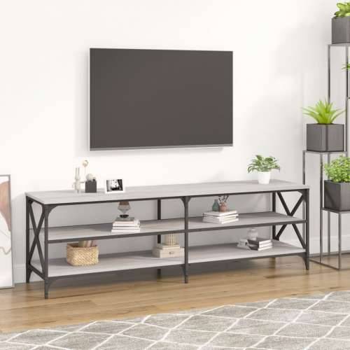 TV ormarić boja hrasta sonome 160x40x50 cm konstruirano drvo - Sivi hrast sonoma 1 160 cm Cijena