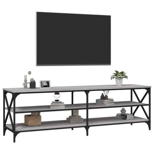 TV ormarić boja hrasta sonome 160x40x50 cm konstruirano drvo - Sivi hrast sonoma 1 160 cm Cijena