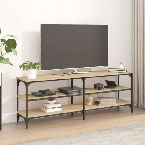 TV ormarić boja hrasta 140x30x50 cm od konstruiranog drva - sonoma hrast 1 140 cm Cijena
