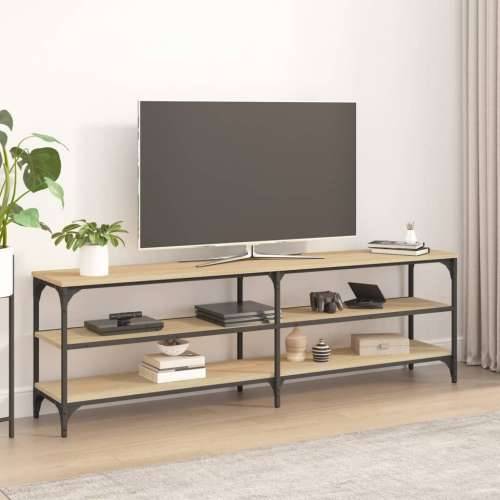 TV ormarić boja hrasta 160x30x50 cm od konstruiranog drva - sonoma hrast 1 160 cm Cijena