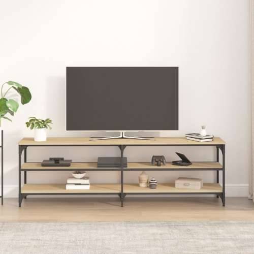 TV ormarić boja hrasta 160x30x50 cm od konstruiranog drva - sonoma hrast 1 160 cm Cijena